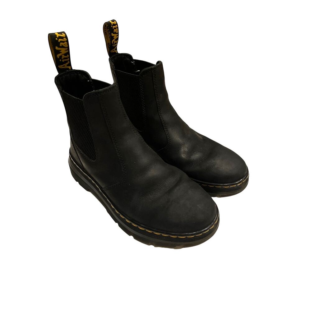 Dr. Martens Embury Chelsea Boots AW004 Black Pull-On US 8 AirWair Classic